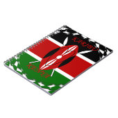 Carnet Hakuna matata Karaibu Kenya (Côté gauche)