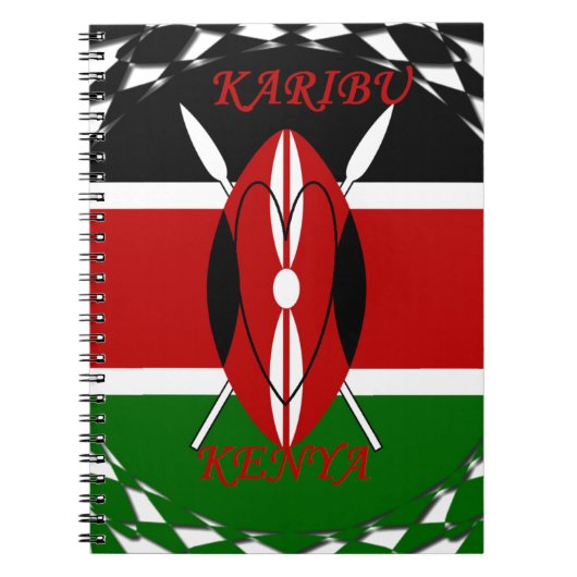 Carnet Hakuna matata Karaibu Kenya (Devant)
