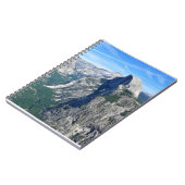 Carnet Half Dome depuis Glacier Point, Yosemite, CA (Côté gauche)
