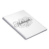 Carnet Hallelujah Monogram (Côté Droit)
