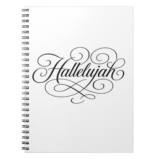 Carnet Hallelujah Monogram (Devant)