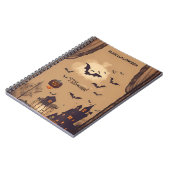 carnet halloween (Côté gauche)