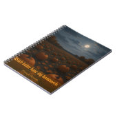 Carnet Halloween amusant personnalisable (Côté gauche)