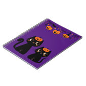 Carnet Halloween/Automne/Automne/citrouille/chat (Côté gauche)