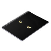 Carnet Halloween Black Cat Eyes (Côté gauche)