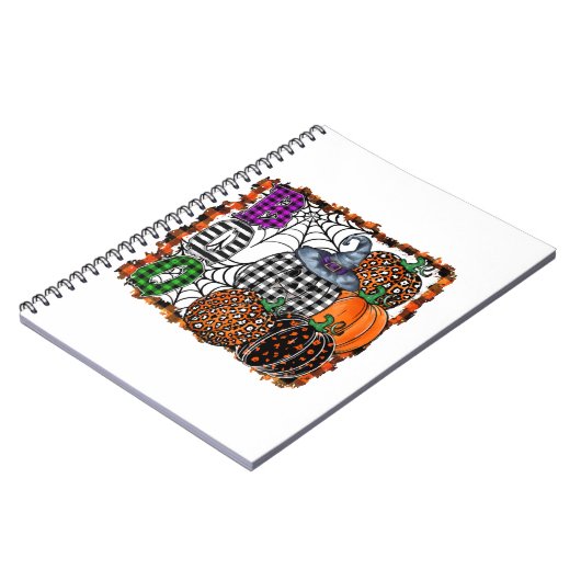 Carnet Halloween Boo          (Côté gauche)