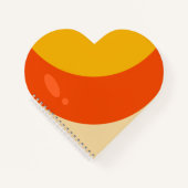 Carnet Halloween Candy Corn (Devant)