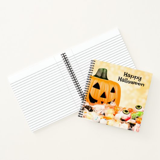 Carnet Halloween Candy Jack olantern (Intérieur)