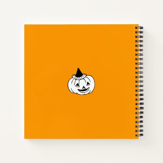 Carnet Halloween Candy Jack olantern (Dos)