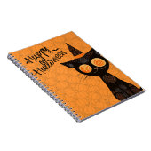 Carnet Halloween/chat/citrouille/automne (Côté Droit)