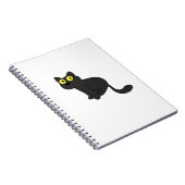 Carnet Halloween Chat Éffrayant et élégant S inspiré Feli (Côté Droit)