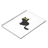 Carnet Halloween Chat Éffrayant et élégant S inspiré Feli (Côté gauche)