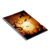 Carnet Halloween/chauve-souris/Citrouille/automne (Côté Droit)