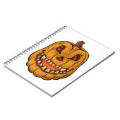 Carnet Halloween citrouille (Côté gauche)