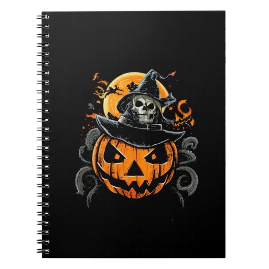 Carnet Halloween/citrouille/automne (Devant)
