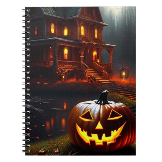 Carnet Halloween/Citrouille/Automne (Devant)