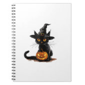 Carnet Halloween Citrouille de chat (Devant)