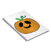 Carnet Halloween Citrouille effrayant V2 (Côté Droit)