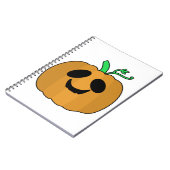 Carnet Halloween Citrouille effrayant V2 (Côté gauche)