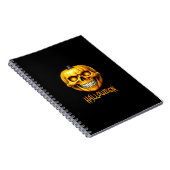 CARNET HALLOWEEN CITROUILLE SKULL (Côté Droit)