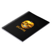 CARNET HALLOWEEN CITROUILLE SKULL (Côté gauche)
