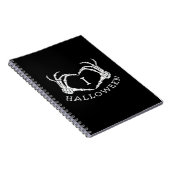 Carnet Halloween! Classique - Skeleton Hands Heart (Côté Droit)