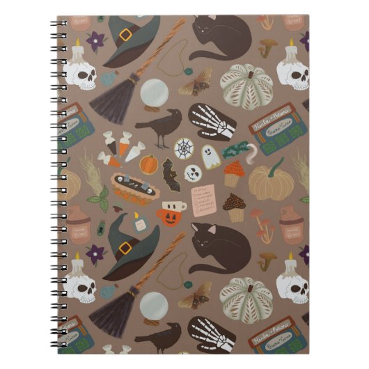 Carnet Halloween Cottagecore (Devant)