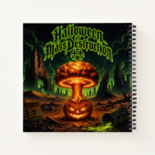 Carnet Halloween de destruction massive Citrouille radioa (Dos)