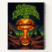 Carnet Halloween de destruction massive Citrouille radioa (Dos)
