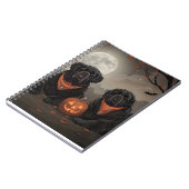 Carnet Halloween de Terre-Neuve Éffrayant (Côté gauche)