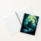 Carnet Halloween déplaisant Haunted House (Intérieur)