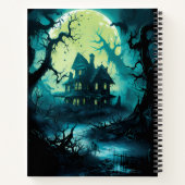 Carnet Halloween déplaisant Haunted House (Dos)