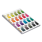 Carnet Halloween des nuances du fantôme de Boo (Côté Droit)