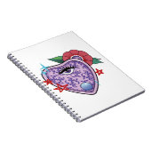 Carnet Halloween des yeux (Côté Droit)