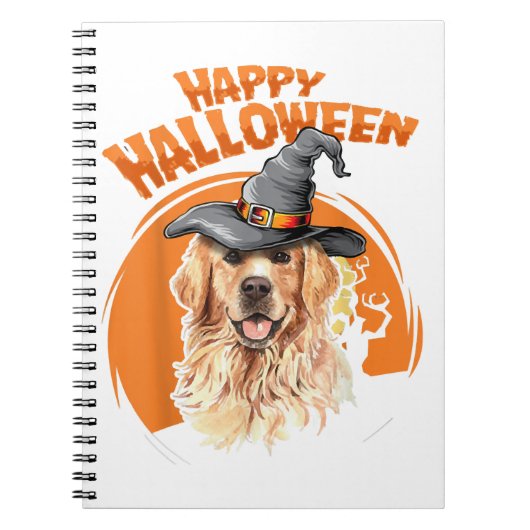 Carnet Halloween du chien (Devant)