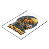 Carnet Halloween effrayant (Côté gauche)