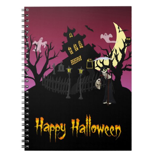 Carnet Halloween effrayant (Devant)