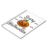Carnet Halloween effrayant (Côté gauche)