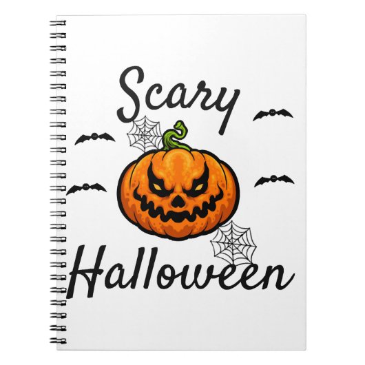 Carnet Halloween effrayant (Devant)