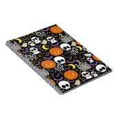 Carnet Halloween éffrayant : Conception Arrière - plan à (Côté Droit)