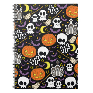 Carnet Halloween éffrayant : Conception Arrière - plan à