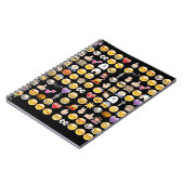 Carnet halloween emoji (Côté gauche)