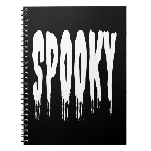 CARNET HALLOWEEN ÉPOUVANTABLE (Devant)