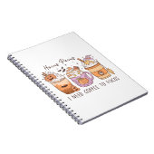 Carnet Halloween et café (Côté Droit)