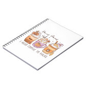 Carnet Halloween et café (Côté gauche)