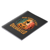 Carnet Halloween être normal est largement surestimé sorc (Côté gauche)