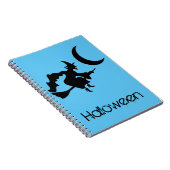 Carnet - Halloween Flying Witch (Côté Droit)