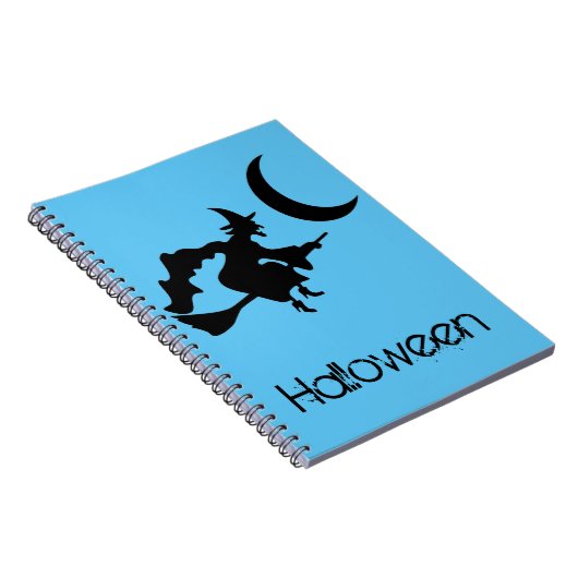 Carnet - Halloween Flying Witch (Côté Droit)