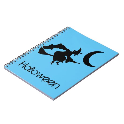 Carnet - Halloween Flying Witch (Côté gauche)