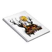Carnet Halloween funny pompine (Côté Droit)